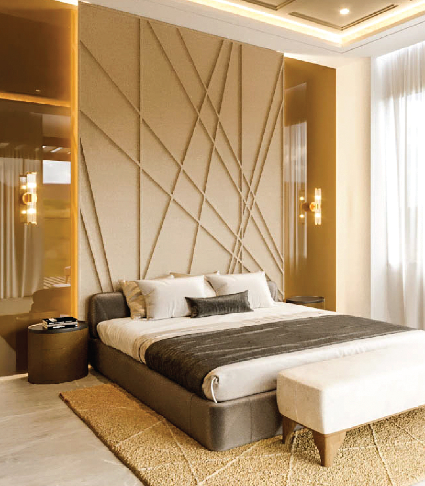 ancol seafront bedroom